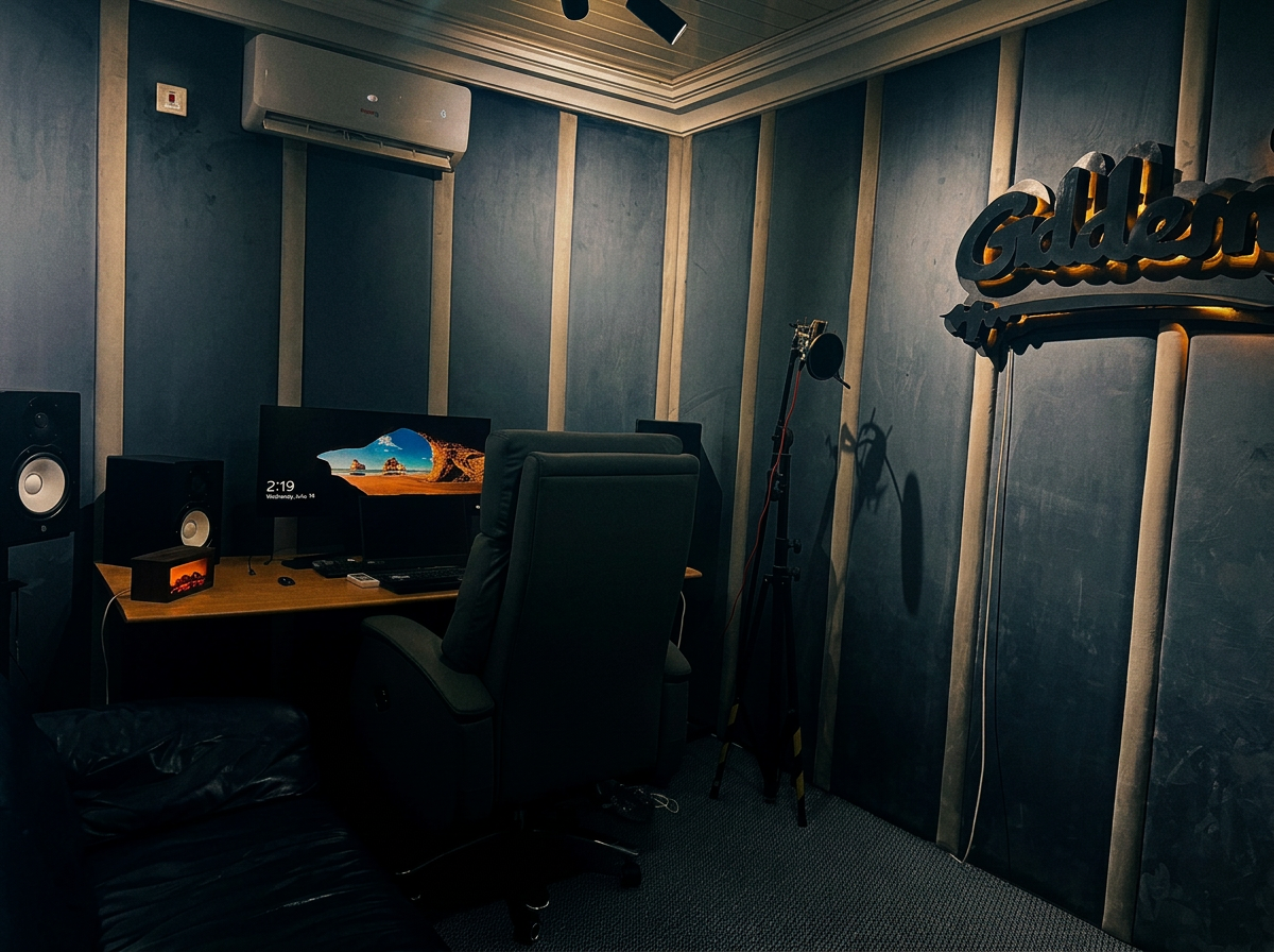 Studio interior